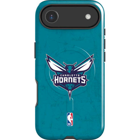 NBA Charlotte Hornets Distressed iPhone 17 Air Magsafe Impact Case