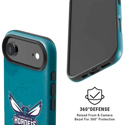 NBA Charlotte Hornets Distressed iPhone 17 Air Magsafe Impact Case