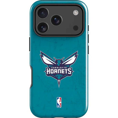 NBA Charlotte Hornets Distressed iPhone 17 Pro Max Impact Case
