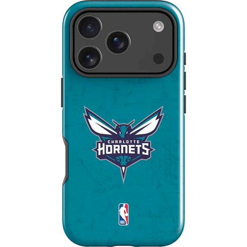 NBA Charlotte Hornets Distressed iPhone 18 Pro Max Impact Case