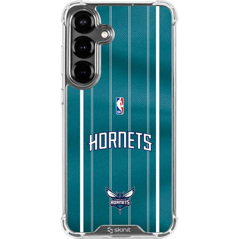 NBA Charlotte Hornets Jersey Galaxy S26 Clear Case