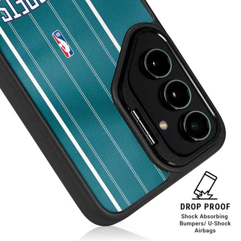 NBA Charlotte Hornets Jersey Galaxy S26 Kickstand Case