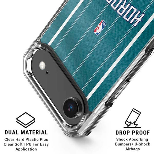 NBA Charlotte Hornets Jersey iPhone 17 Air Clear Case