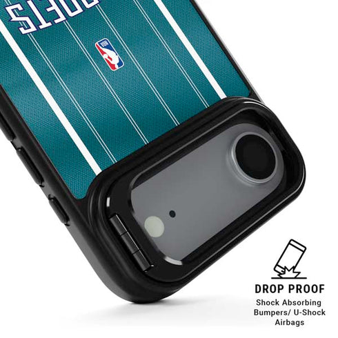 NBA Charlotte Hornets Jersey iPhone 17 Air Kickstand Case