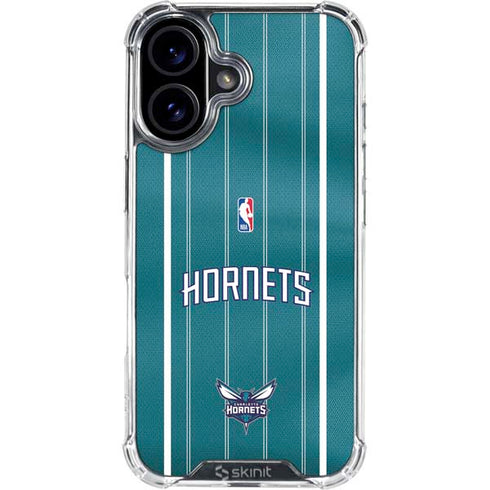 NBA Charlotte Hornets Jersey iPhone 17 Clear Case