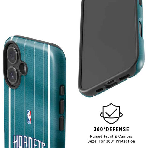 NBA Charlotte Hornets Jersey iPhone 17 Magsafe Impact Case