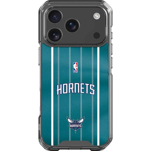 NBA Charlotte Hornets Jersey iPhone 17 Pro Clear Case
