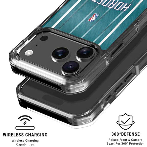 NBA Charlotte Hornets Jersey iPhone 17 Pro Clear Case