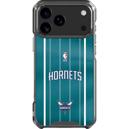 NBA Charlotte Hornets Jersey iPhone 17 Pro Max Clear Case