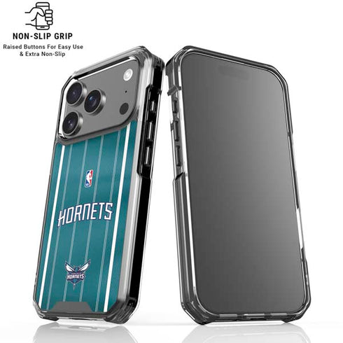 NBA Charlotte Hornets Jersey iPhone 17 Pro Max Clear Case