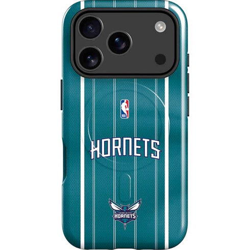 NBA Charlotte Hornets Jersey iPhone 17 Pro Max Magsafe Impact Case