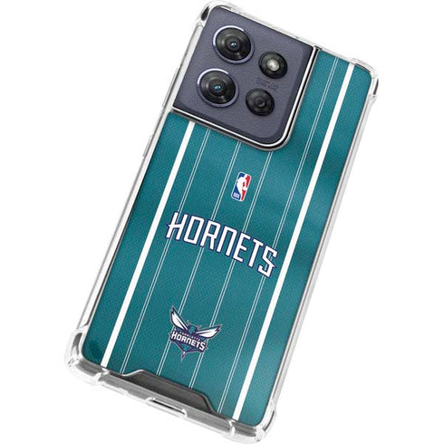 NBA Charlotte Hornets Jersey Moto G Stylus 5G (2025) Clear Case