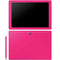 HOT Pink Galaxy Book 12in Skin