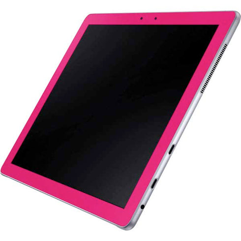 HOT Pink Galaxy Book 12in Skin