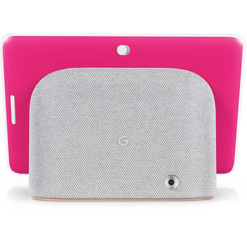 HOT Pink Google Home Hub Skin
