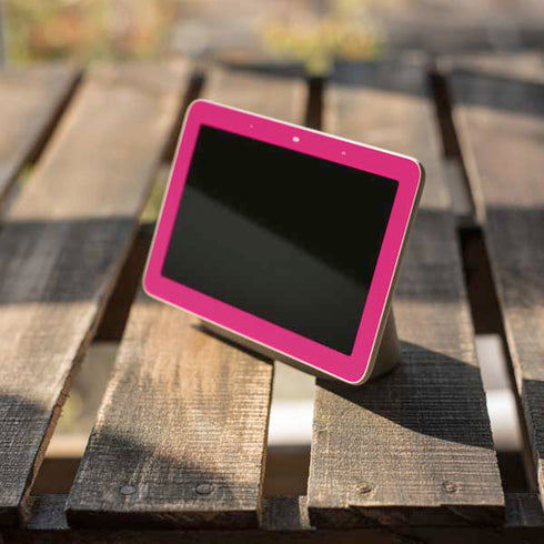 HOT Pink Google Home Hub Skin