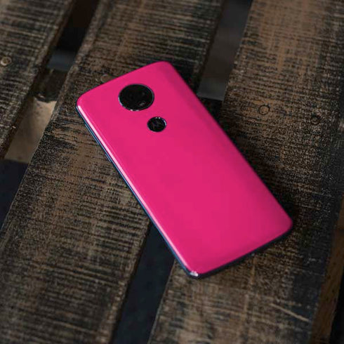 HOT Pink Moto E5 Plus Skin