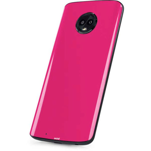 HOT Pink Moto G6 Skin