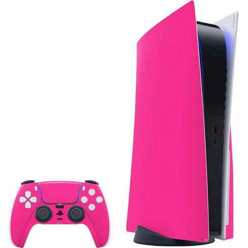 HOT Pink PlayStation PS5 Skins