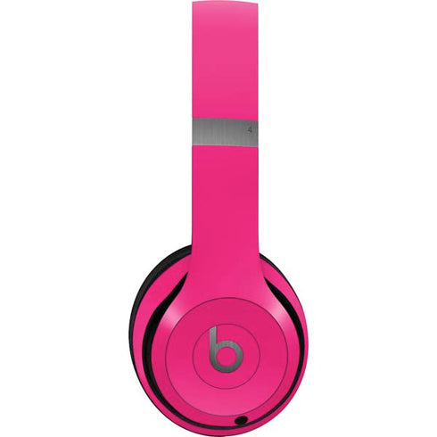 HOT Pink Beats Solo 4 Wireless Headphones Skin