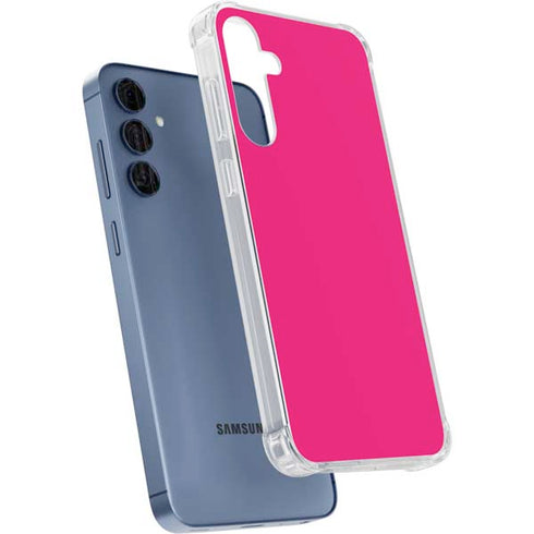 HOT Pink Galaxy A55 5G Clear Case