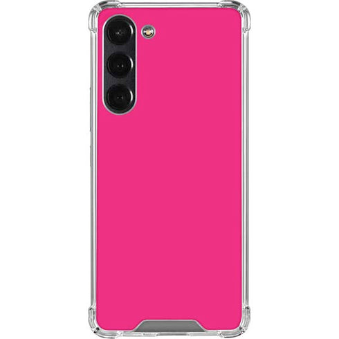 HOT Pink Galaxy S24 FE Clear Case