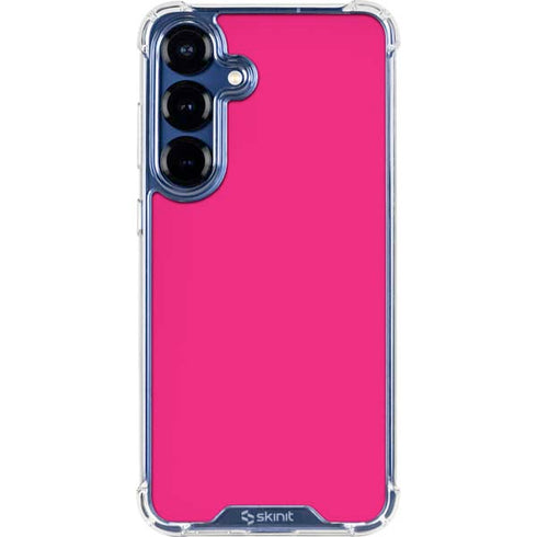 HOT Pink Galaxy S25 Clear Case