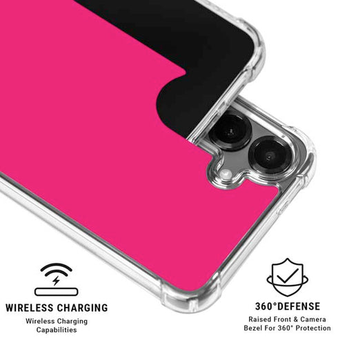 HOT Pink Galaxy S26 Clear Case