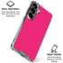 HOT Pink Galaxy S26 Clear Case