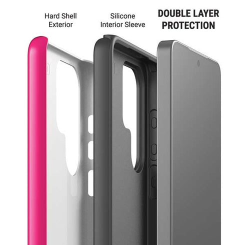 HOT Pink Galaxy S26 Ultra Impact Case