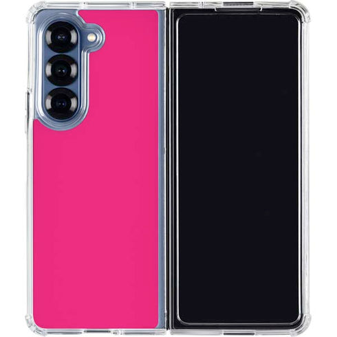 HOT Pink Galaxy Z Fold6 Clear Case