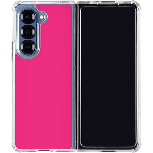 HOT Pink Galaxy Z Fold7 Clear Case
