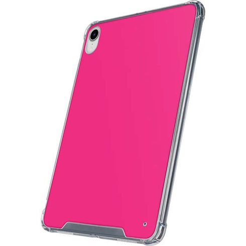 HOT Pink iPad 11th Gen (2025) Clear Case