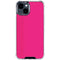 HOT Pink iPhone 15 Clear Case