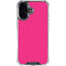 HOT Pink iPhone 16 Plus Clear Case