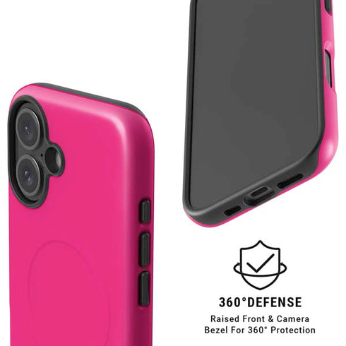 HOT Pink iPhone 16 Plus Magsafe Impact Case