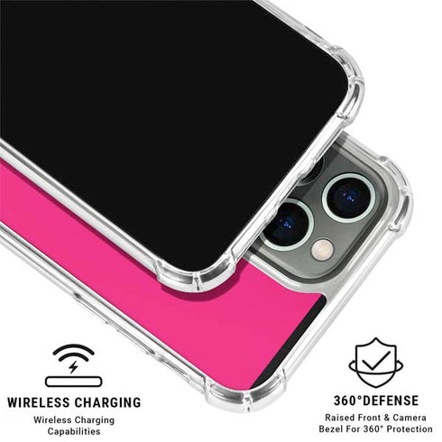 HOT Pink iPhone 16 Pro Clear Case