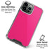 HOT Pink iPhone 16 Pro Clear Case