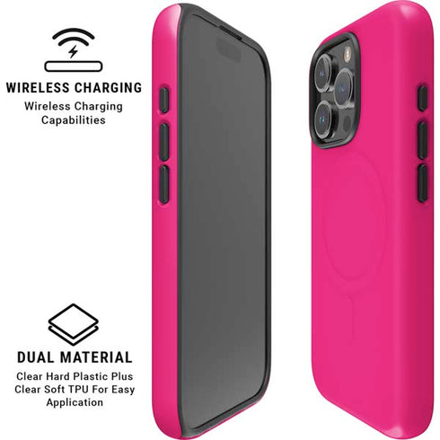 HOT Pink iPhone 16 Pro Magsafe Impact Case