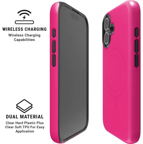 HOT Pink iPhone 17 Magsafe Impact Case