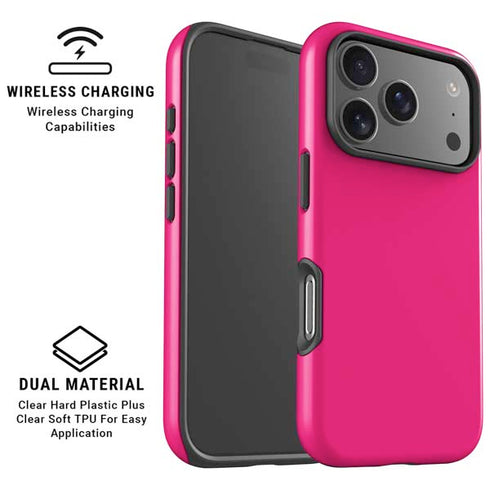 HOT Pink iPhone 17 Pro Max Magsafe Impact Case