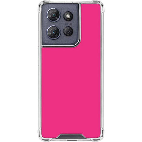 HOT Pink Moto G 5G (2025) Clear Case