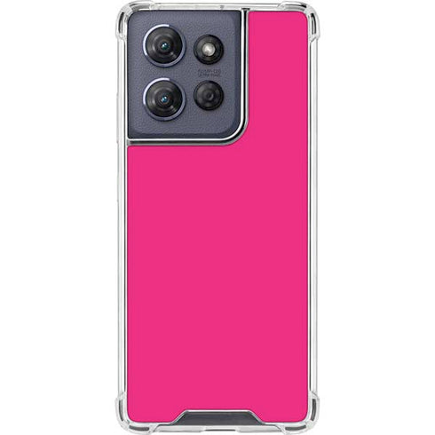 HOT Pink Moto G Power 5G (2025) Clear Case