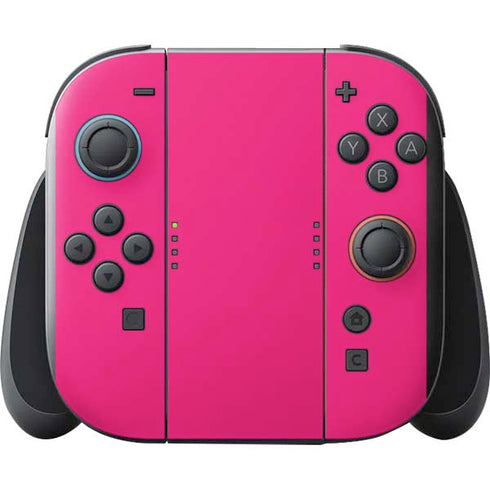 HOT Pink Nintendo Switch 2 (2025) with Joy-Con Skin