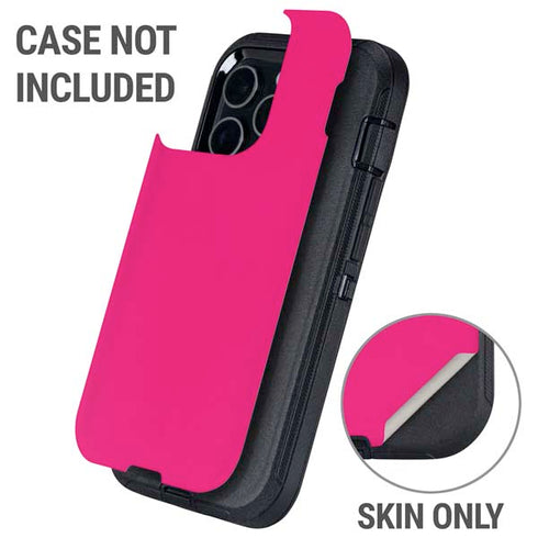 HOT Pink Otterbox Defender iPhone Skin