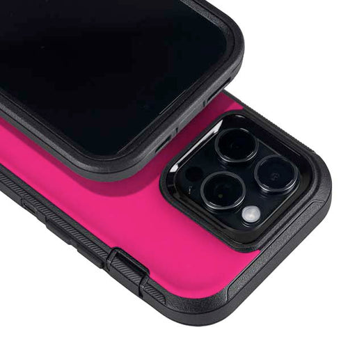 HOT Pink Otterbox Defender iPhone Skin