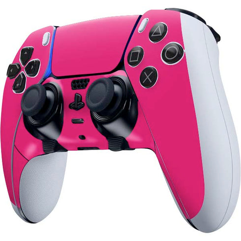 HOT Pink Solid PS5 DualSense Edge Pro Controller Skin