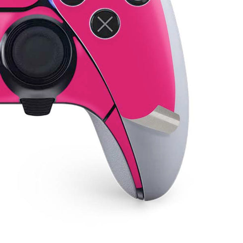 HOT Pink Solid PS5 DualSense Edge Pro Controller Skin