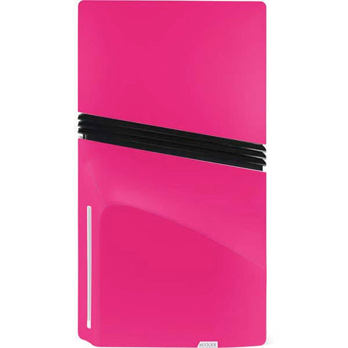 HOT Pink PS5 Pro Disk Console Skin