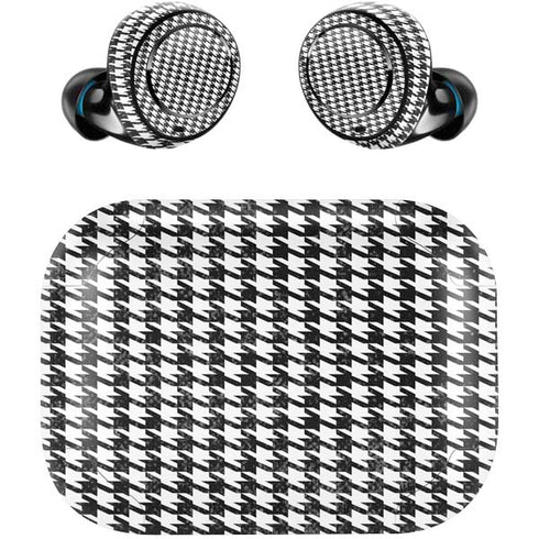 Houndstooth Black/White Amazon Echo Buds Skin